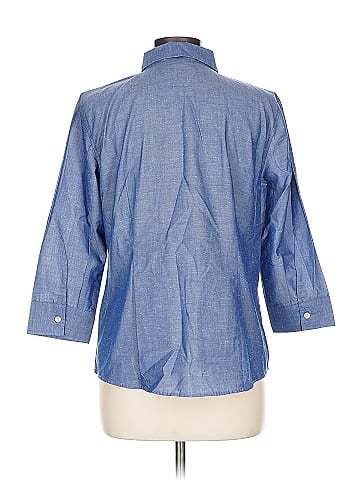 Van Heusen 3/4 Sleeve Button-Down Shirt (view 2)