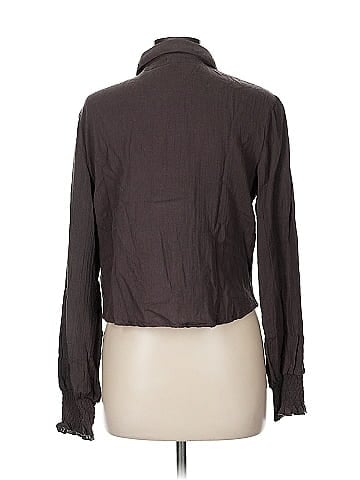 Kensie Long Sleeve Button-Down Shirt (view 2)