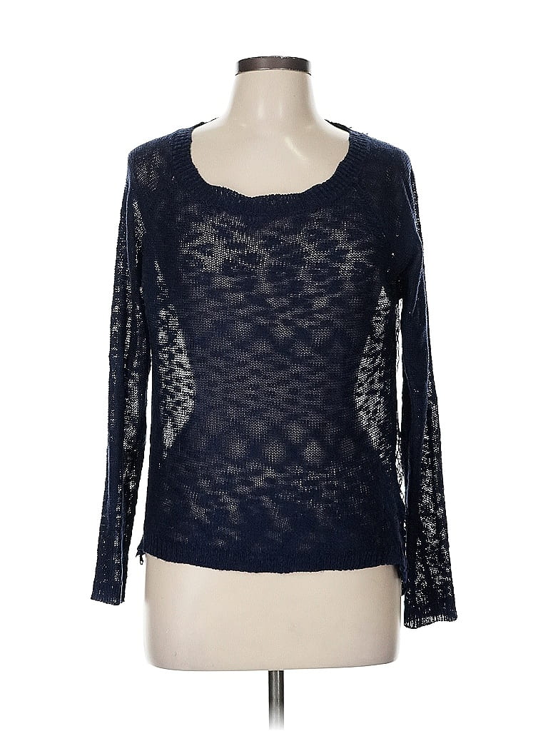 Pre-owned En Creme Pullover Sweater In Blue