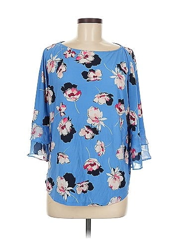 Roz & Ali 3/4 Sleeve Blouse (view 1)