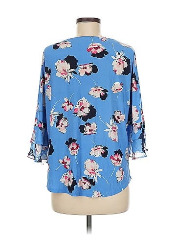 Roz & Ali 3/4 Sleeve Blouse (view 2)