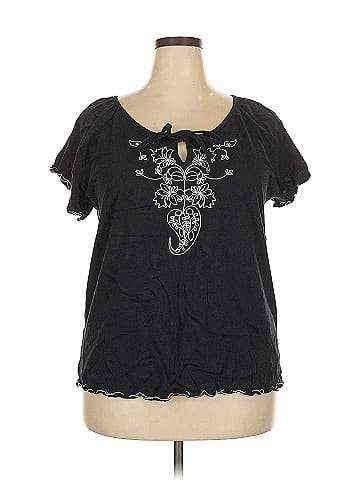 Lane Bryant Short Sleeve Top (view 1)