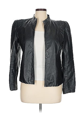 LE SOLEIL Leather Jacket (view 1)
