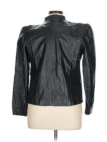 LE SOLEIL Leather Jacket (view 2)