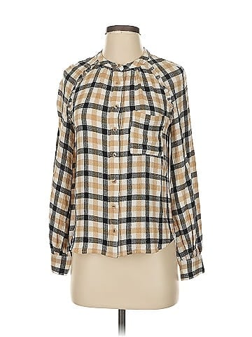 Pilcro Long Sleeve Blouse (view 1)