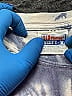 Hanes 100% Cotton Tie-dye Blue Short Sleeve T-Shirt Size M - photo 7