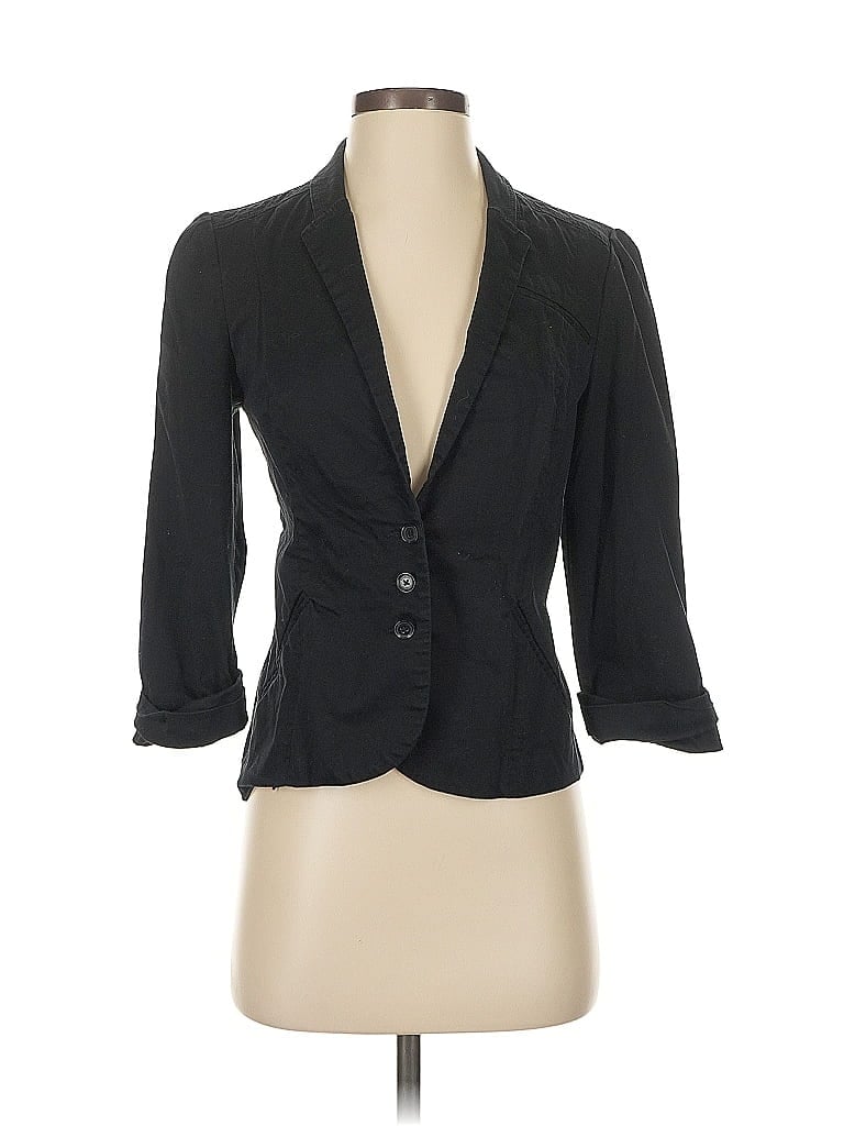 Pre-owned Express Blazer Jacket In Black
