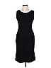 Armani Collezioni Solid Black Cocktail Dress Size 10 - photo 1