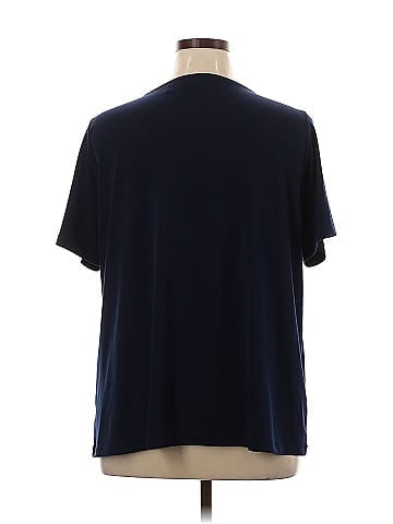 Susan Graver Short Sleeve Top (view 2)