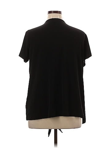 Susan Graver Short Sleeve Top (view 2)