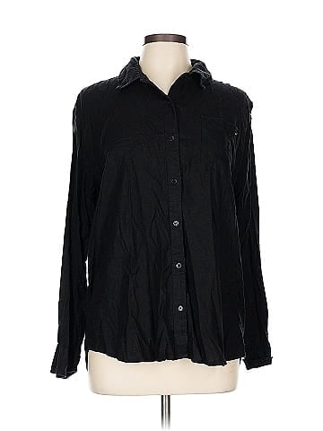 Crown & Ivy Long Sleeve Button-Down Shirt (view 1)