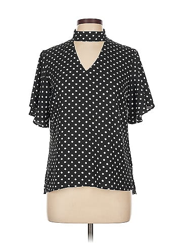 Lea & Viola Short Sleeve Blouse (view 1)