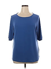 Susan Graver Short Sleeve Blouse