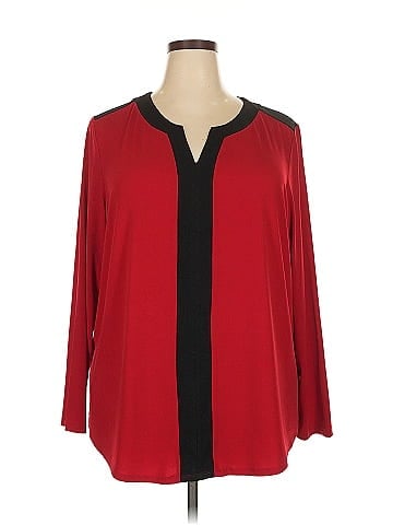 Susan Graver 3/4 Sleeve Blouse (view 1)