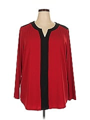 Susan Graver 3/4 Sleeve Blouse