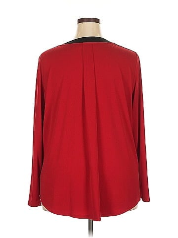 Susan Graver 3/4 Sleeve Blouse (view 2)
