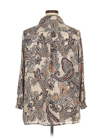 Susan Graver Long Sleeve Blouse (view 2)