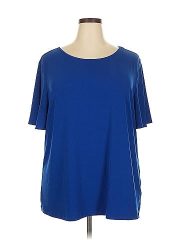 Susan Graver Short Sleeve Top (view 1)