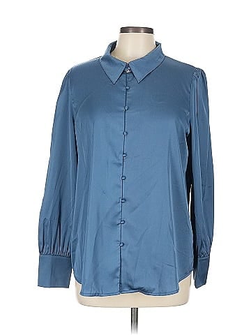 Allegra K 3/4 Sleeve Blouse (view 1)