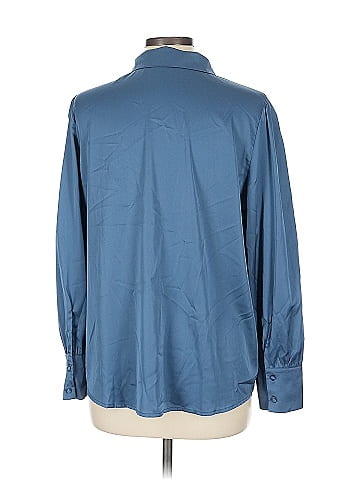Allegra K 3/4 Sleeve Blouse (view 2)