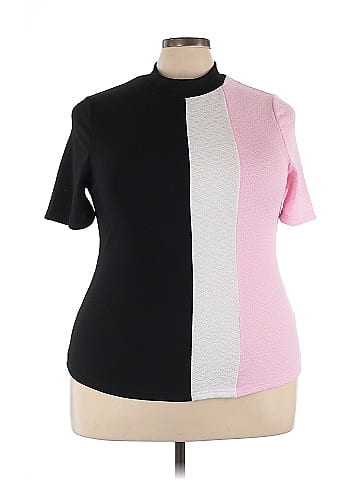 Shein Curve Short Sleeve Top (view 1)