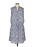 Hilary Radley 100% Polyester Blue Casual Dress Size 10 - photo 1