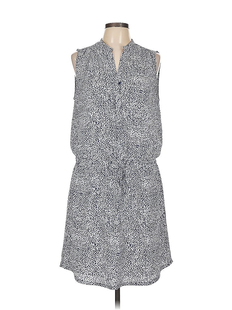 Hilary Radley 100% Polyester Blue Casual Dress Size 10 - photo 1