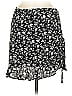Forever 21 100% Rayon Floral Black Casual Skirt Size M - photo 1