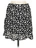 Forever 21 100% Rayon Floral Black Casual Skirt Size M - photo 2