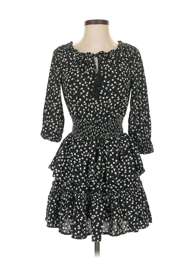 Pre-owned Patrons Of Peace Casual Dress In Black