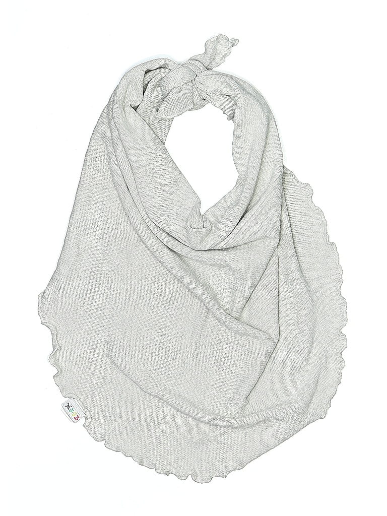 Pre-owned Assorted Brands Scarf In Gray