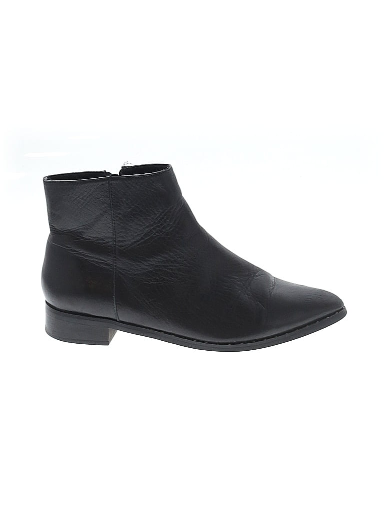 Catherine Malandrino Black Ankle Boots Size 8 1/2 - photo 1