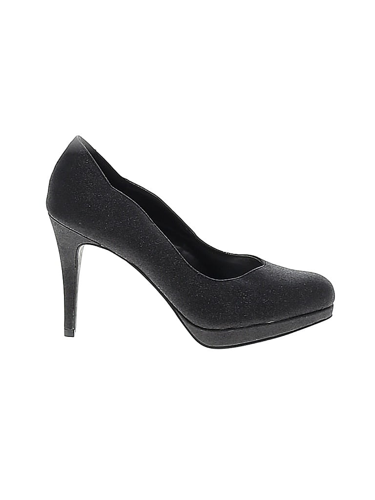 Fioni Black Heels Size 6 1/2 - photo 1
