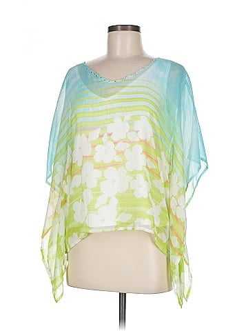 Hearts of Palm Woman 3/4 Sleeve Blouse (view 1)