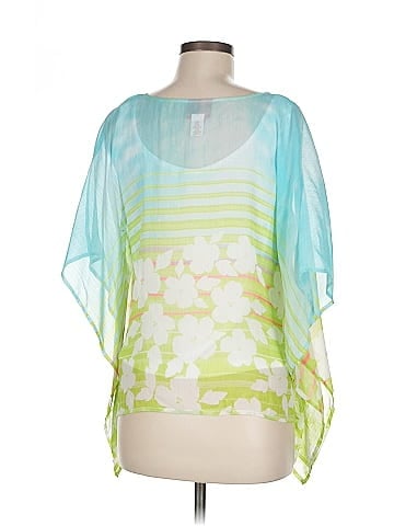 Hearts of Palm Woman 3/4 Sleeve Blouse (view 2)