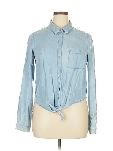Guess Long Sleeve Button-Down Shirt (view 1)