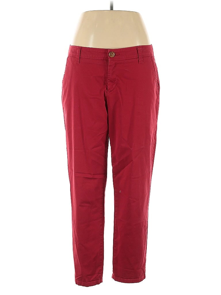 Pre-owned Liz Claiborne Casual Pants In Red