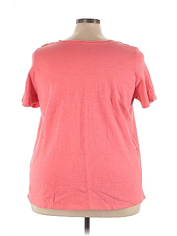 Woman Within Short Sleeve Blouse (view 2)