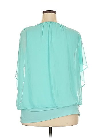 JM Collection 3/4 Sleeve Blouse (view 2)