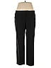 Jones New York Signature Solid Black Dress Pants Size 14 - photo 1