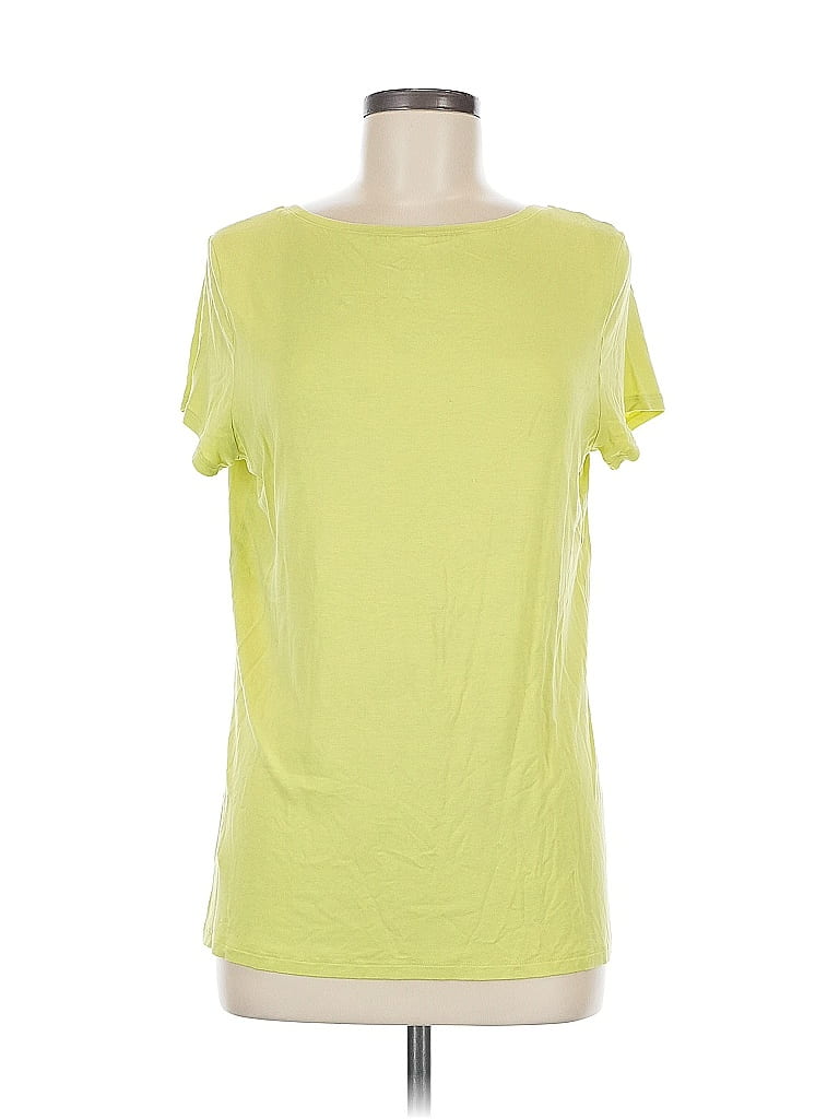 Pre-owned G By Giuliana Rancic Short Sleeve T-shirt In Yellow