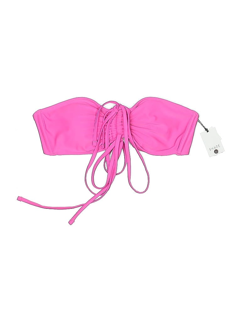 Shade & Shore Pink Swimsuit Top Size L - photo 1