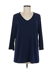 Susan Graver 3/4 Sleeve Top