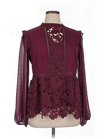 Kensie Long Sleeve Blouse (view 1)