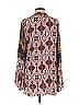 Umgee Paisley Purple 3/4 Sleeve Blouse Size M - photo 2
