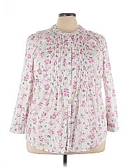 Woman Within 3/4 Sleeve Blouse