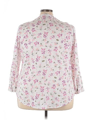 Woman Within 3/4 Sleeve Blouse (view 2)