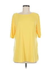 Susan Graver Short Sleeve Top