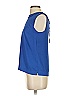 J.Crew 100% Polyester Blue Sleeveless Top Size 0 - photo 5