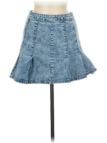 No Boundaries Denim Skirt (view 1)